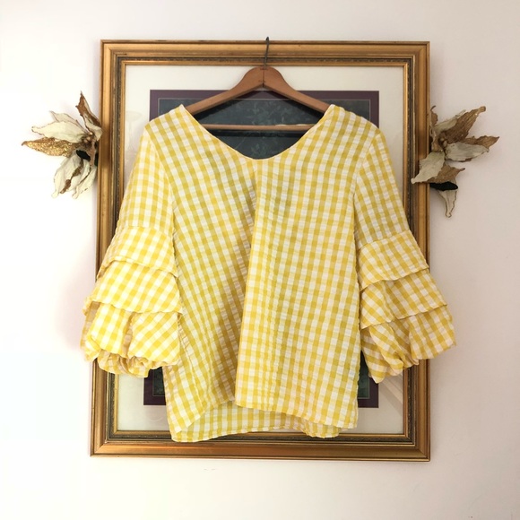 Yelling summer lemonade sunshine poof top XL - Picture 1 of 6